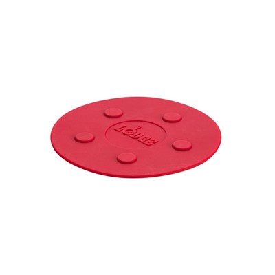 Salvamanteles Magnético para Ollas de Silicona y Acero Inoxidable - Rojo - Medidas: 20,32 cm